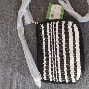 Kate Spade New York Cobble Hill Straw Abela Bag, NWT